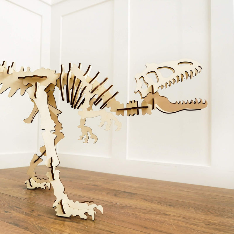 wooden cutout rex 3d model