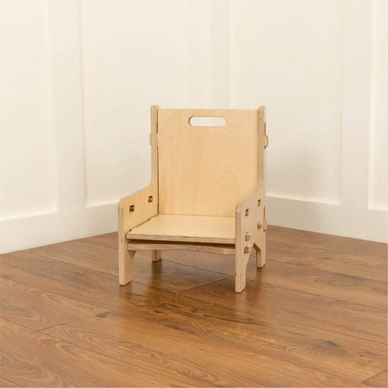 natural tea party chair
