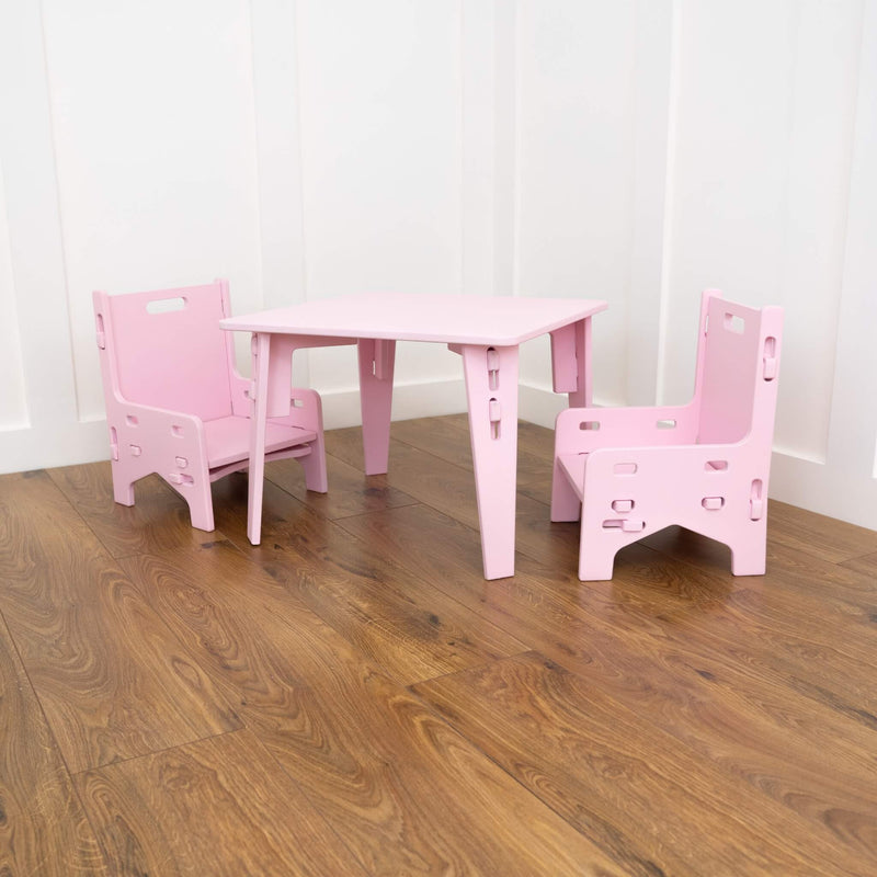 pink double tea party set