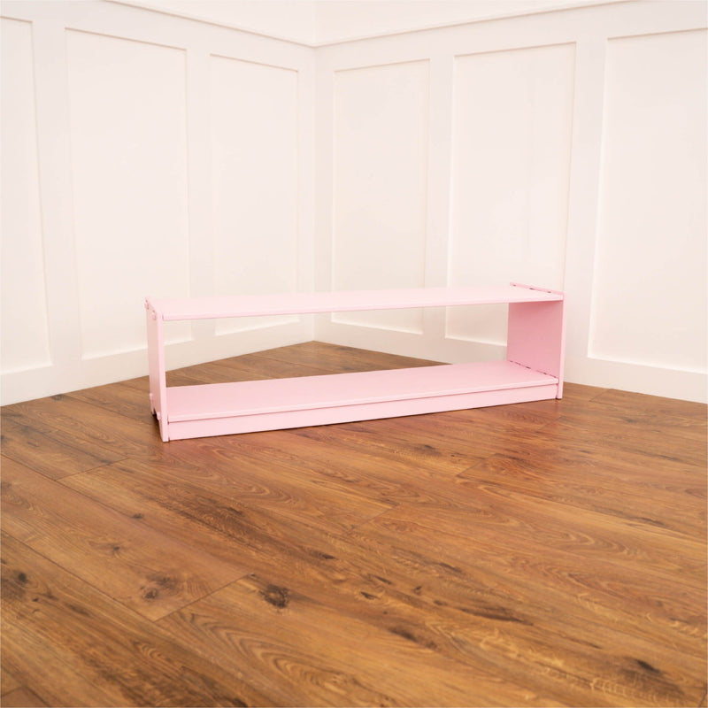 pink infant shelf