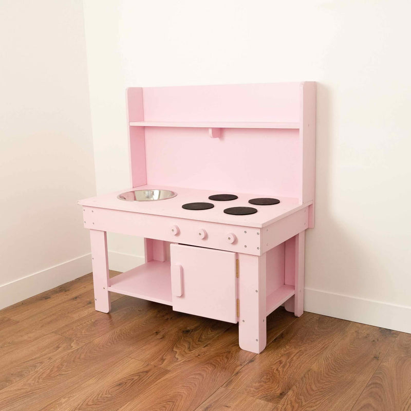 pink single kitchen
