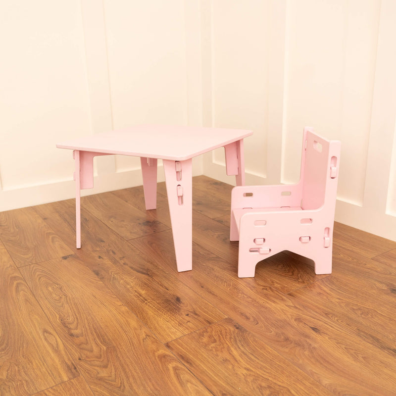pink single tea party set