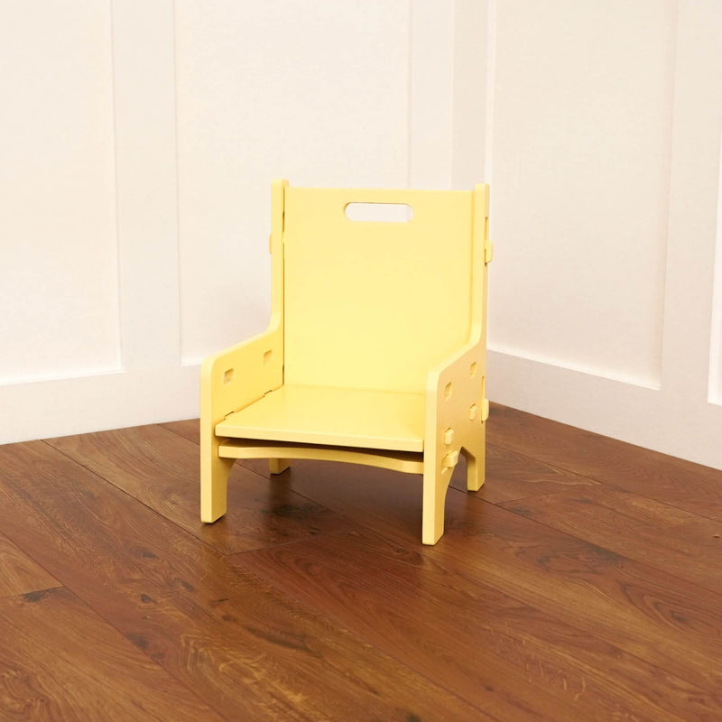 yellow tea party chair
